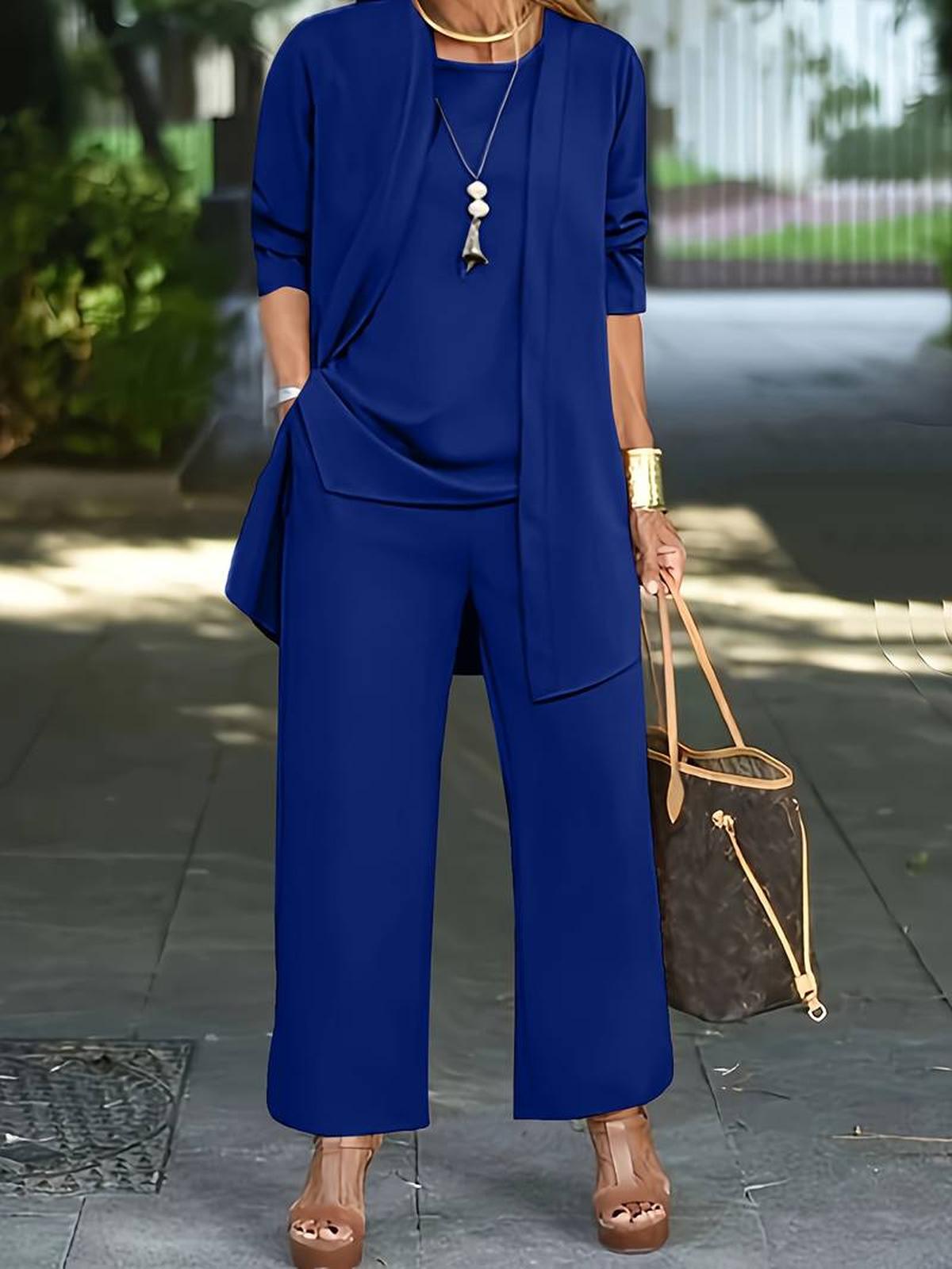 Jessica | Damen Freizeitset mit Langarmshirt und Relaxed Fit