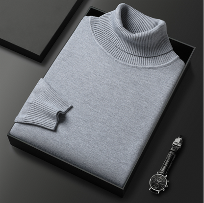 Peter | Herren Lässiger Rollkragenpullover für den Frühling