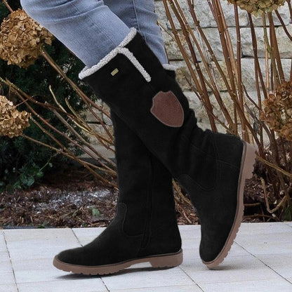 Doris | Damen Herbst Stiefel bis zum Knie