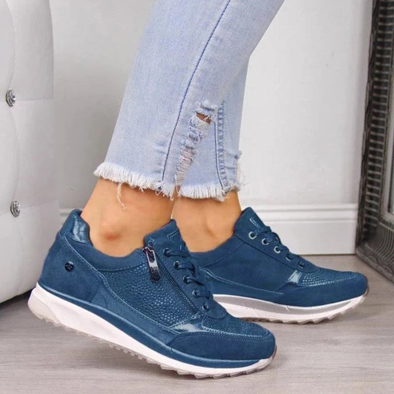 Franziska | Damen-Schnür-Sneaker für Freizeit und Spaziergänge