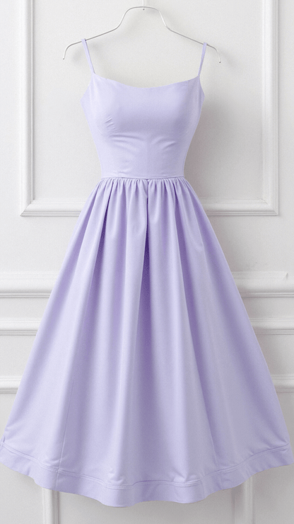 Bettina | Damen A-Linien-Midikleid im Ascot-Stil