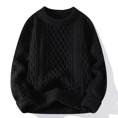 Ursula | Damen Frühjahrs Strukturierter Rundhals-Pullover