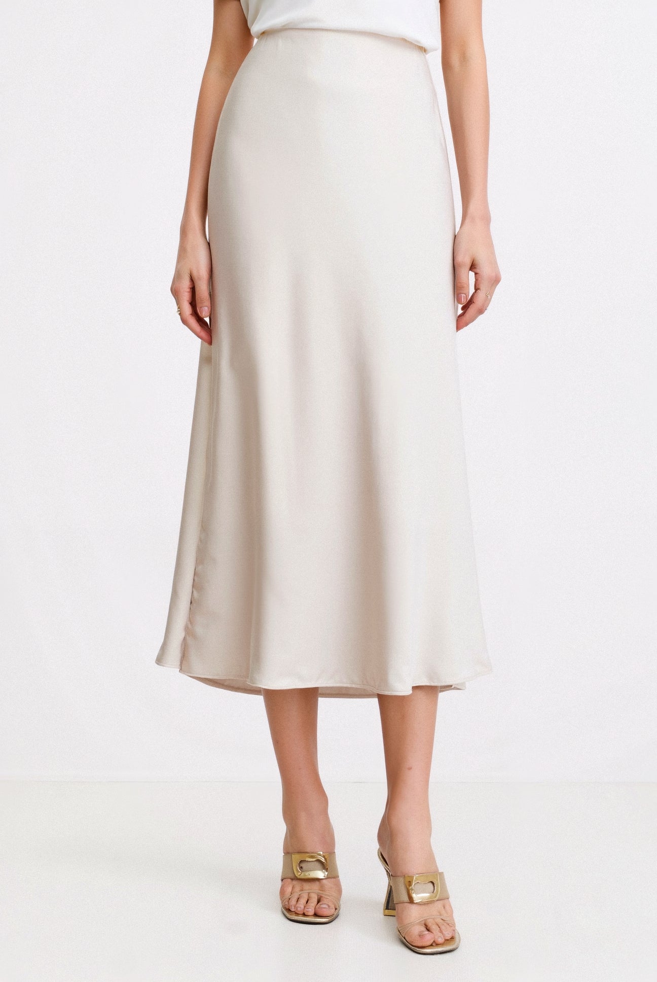 Beatrice | Damen Maxirock mit Hoher Taille und Fließender Silhouette