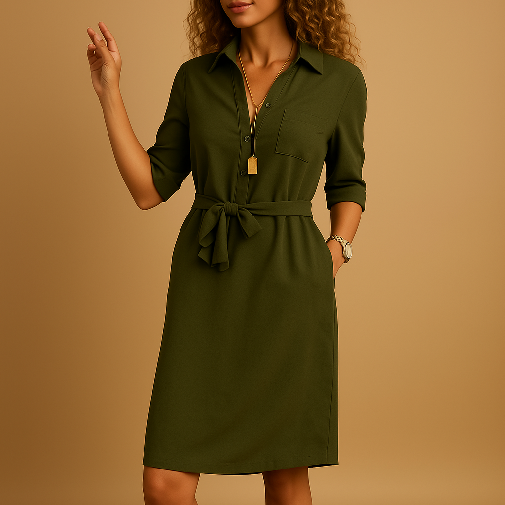 Rita | Damen Midi-Kleid für den Alltag
