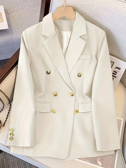 Ursula | Damen Maßgeschneiderte Doppelreihige Blazerjacke