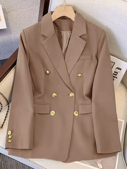Ursula | Damen Maßgeschneiderte Doppelreihige Blazerjacke