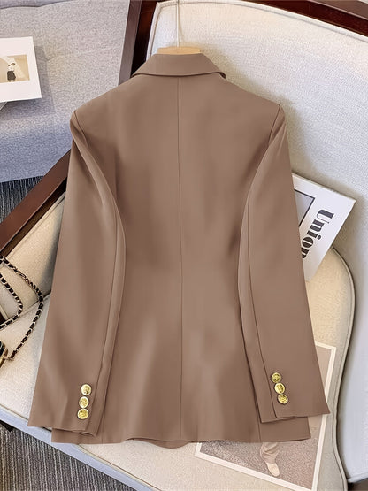 Ursula | Damen Maßgeschneiderte Doppelreihige Blazerjacke