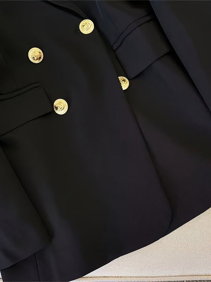 Ursula | Damen Maßgeschneiderte Doppelreihige Blazerjacke