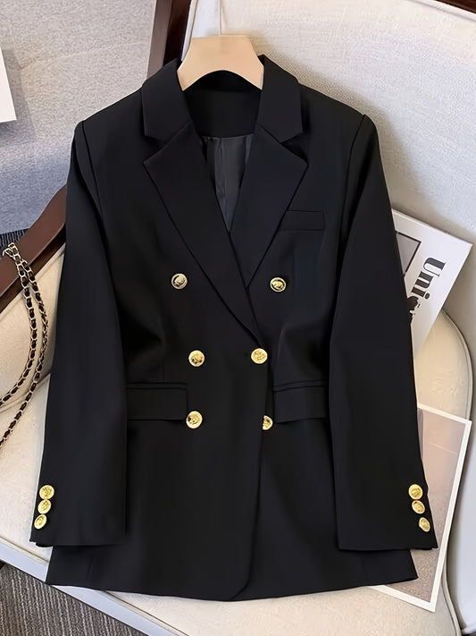 Ursula | Damen Maßgeschneiderte Doppelreihige Blazerjacke