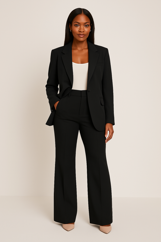 Elisa | Damen Hosenanzug-Set in Taillierter Passform