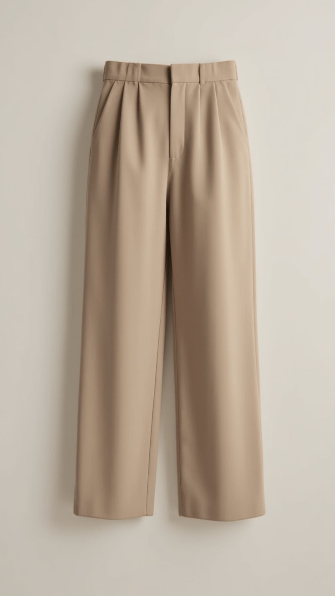 Natascha | Damen Frühjahrs Hochtaillierte Weite Hose