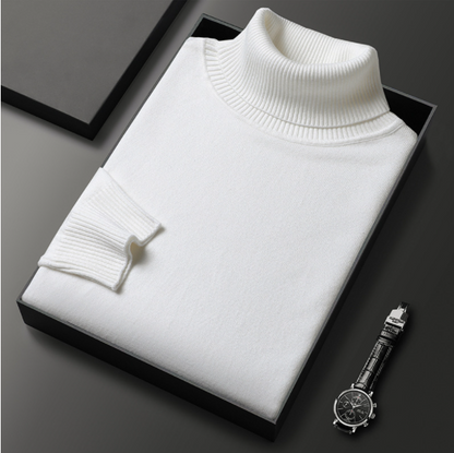 Peter | Herren Lässiger Rollkragenpullover für den Frühling