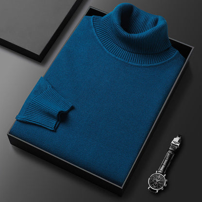 Peter | Herren Lässiger Rollkragenpullover für den Frühling