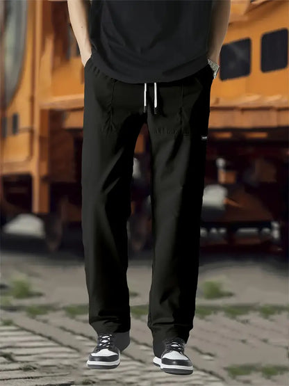Clemens | Herren Alltags-Hose mit Verstellbarem Bund