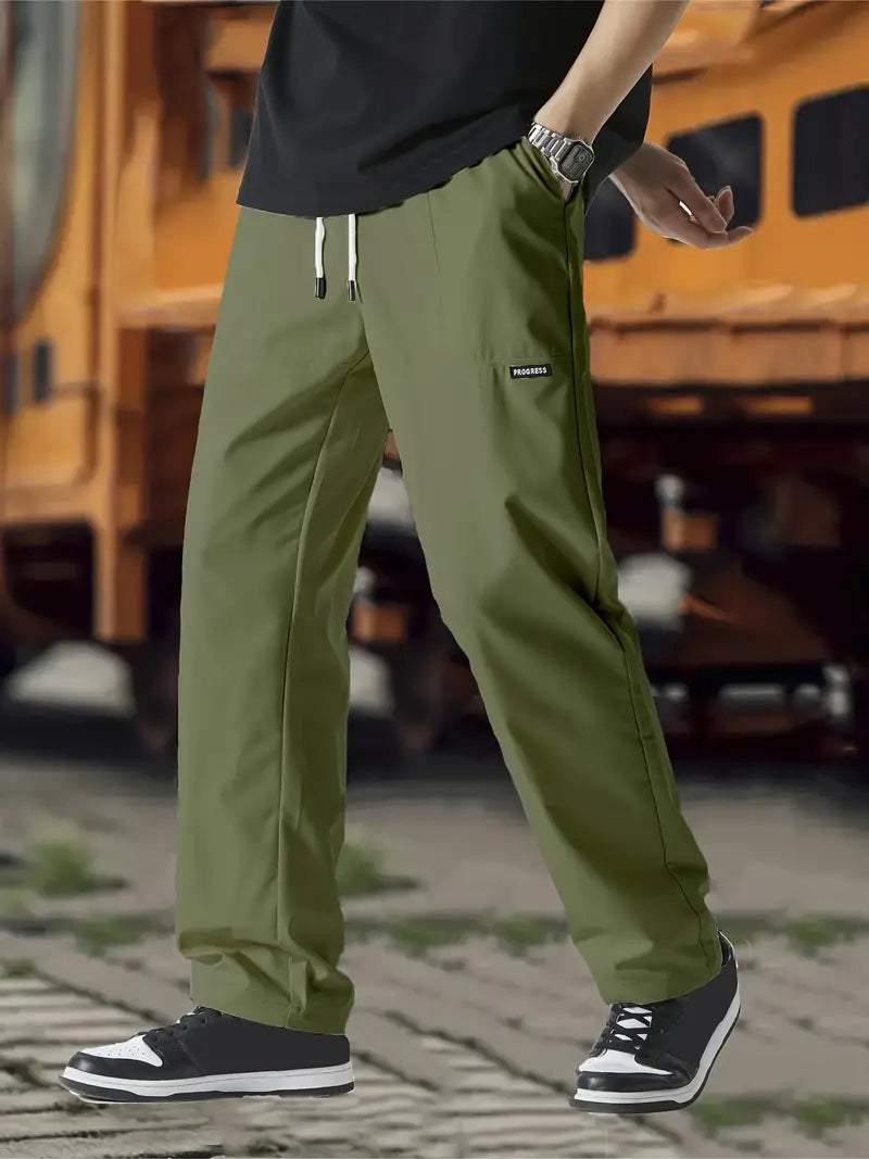 Clemens | Herren Alltags-Hose mit Verstellbarem Bund