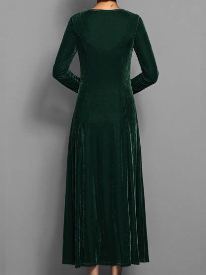 Elfriede | Damen-Langes formelles Kleid im klassischen Stil