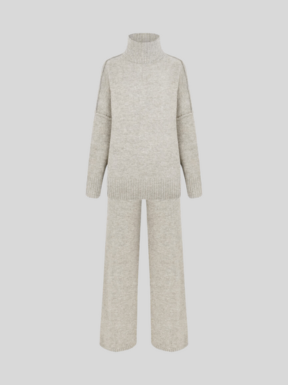 Stefanie | Damen Frühlings Oversize Zweiteiliges Set