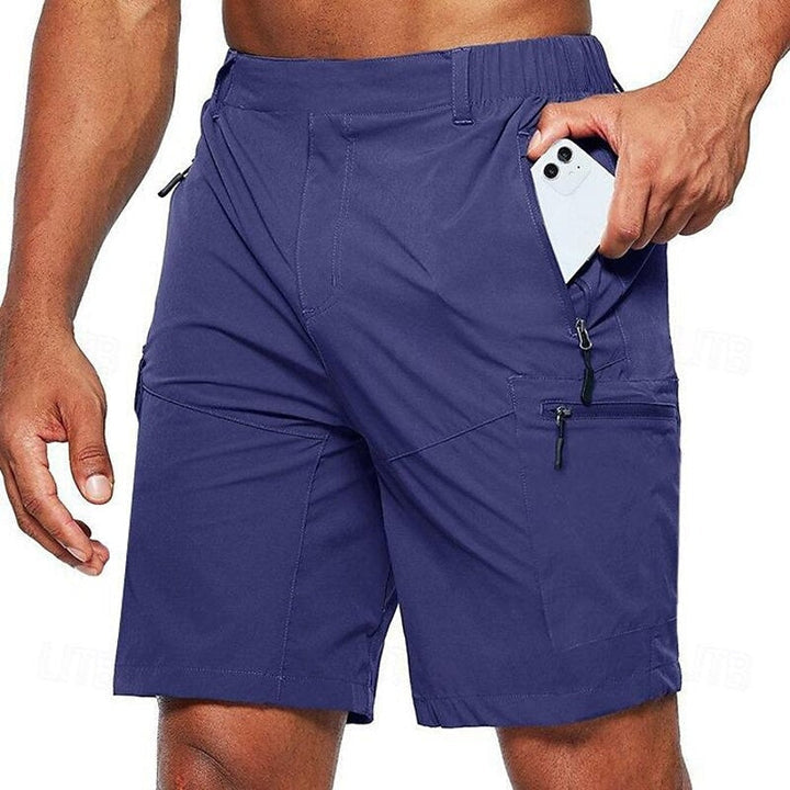 Zacharias | Herren Outdoor-Sportshorts mit Elastischem Bund