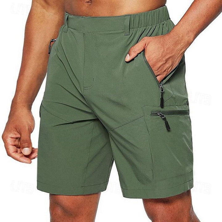 Zacharias | Herren Outdoor-Sportshorts mit Elastischem Bund