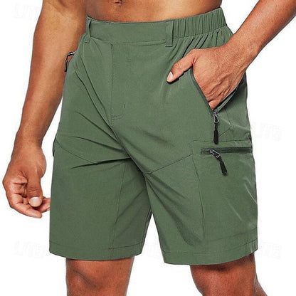 Zacharias | Herren Outdoor-Sportshorts mit Elastischem Bund