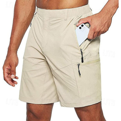 Zacharias | Herren Outdoor-Sportshorts mit Elastischem Bund