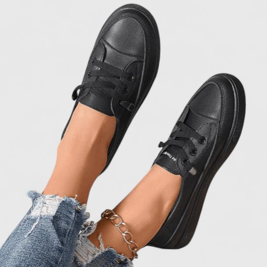 Karin | Damen Klassische Frühlings Schnür-Sneaker