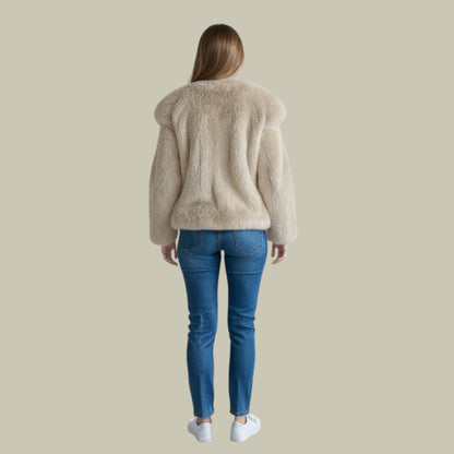 Sandra | Damen Locker Geschnittene Herbst Rollkragenpullover