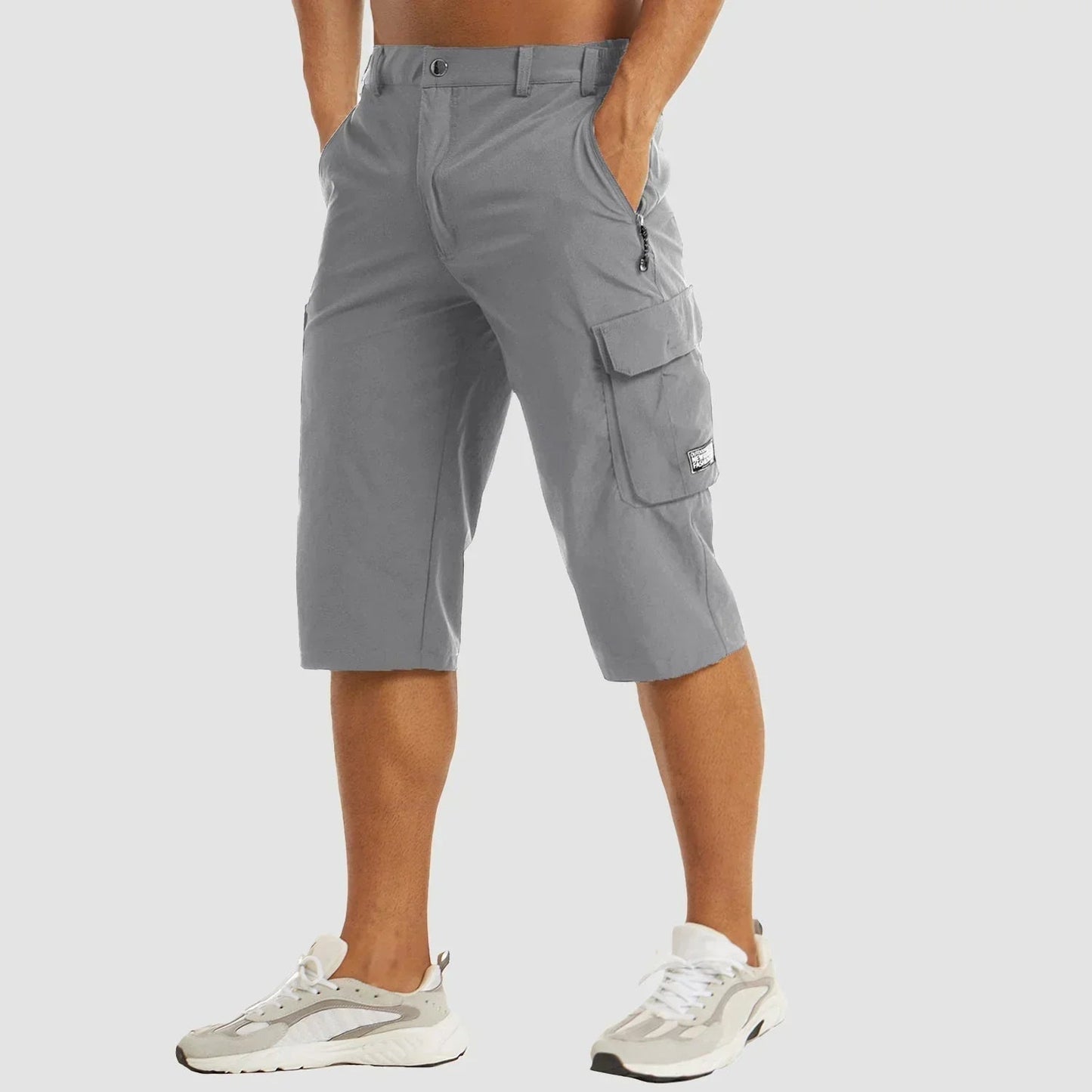 Peter | Herren Knielange Shorts mit Cargotaschen