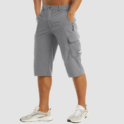 Peter | Herren Knielange Shorts mit Cargotaschen
