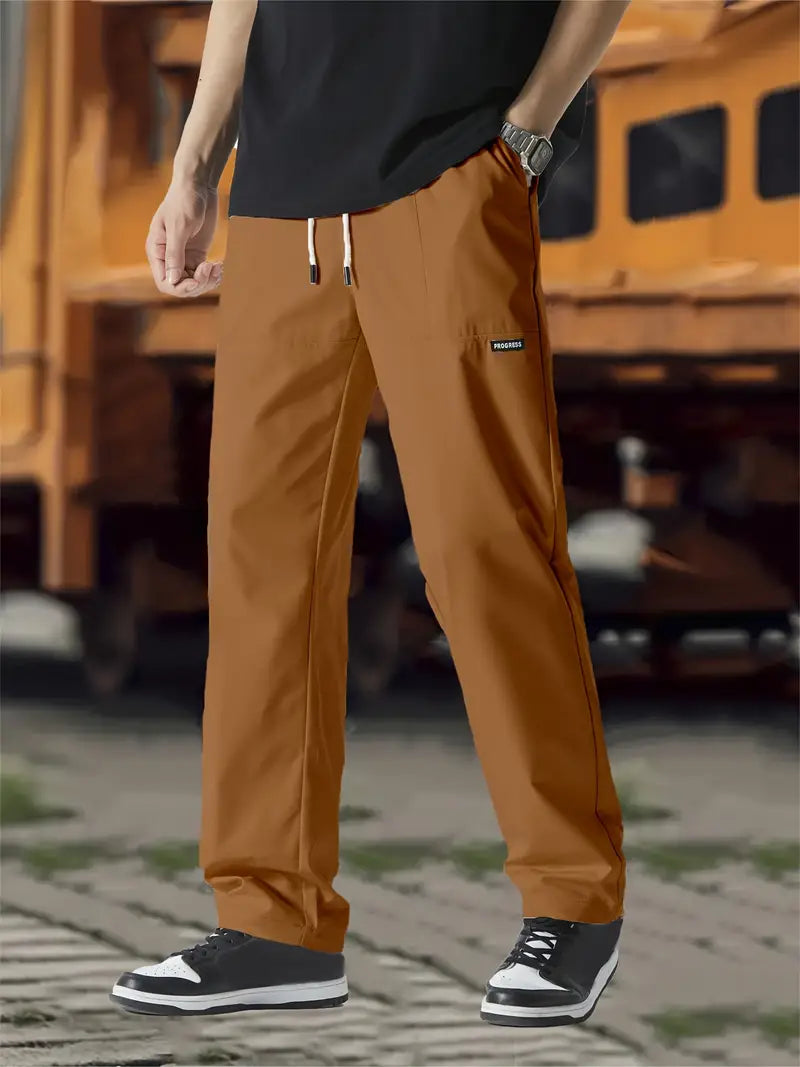 Clemens | Herren Alltags-Hose mit Verstellbarem Bund