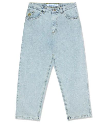 Hugo | Herren Frühlings Jeans mit entspannter Passform und weitem Bein