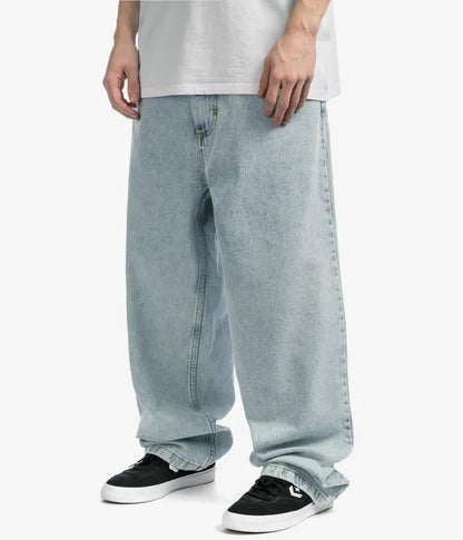 Hugo | Herren Frühlings Jeans mit entspannter Passform und weitem Bein