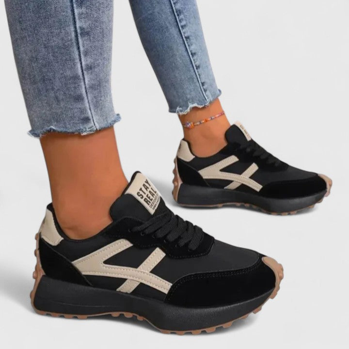 Lydia | Damen Frühlings Legere Schnür-Laufschuhe