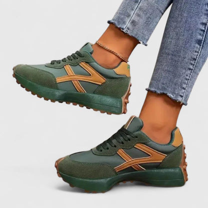 Lydia | Damen Frühlings Legere Schnür-Laufschuhe