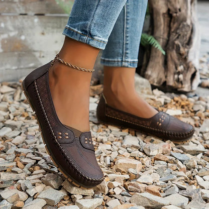 Elisa | Damen Stilvolle Orthopädische Bequeme Slip-On-Schuhe