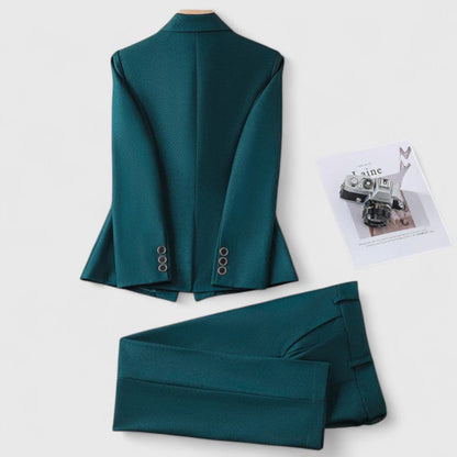 Lena | Damen Klassisches Zweiteiliges Arbeitsanzug-Set