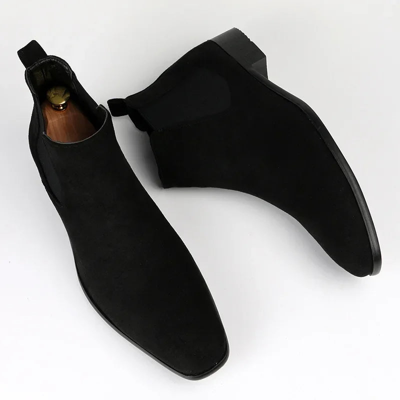 Malte | Herren Knöchelhohe Chelsea Boots zum Hineinschlüpfen