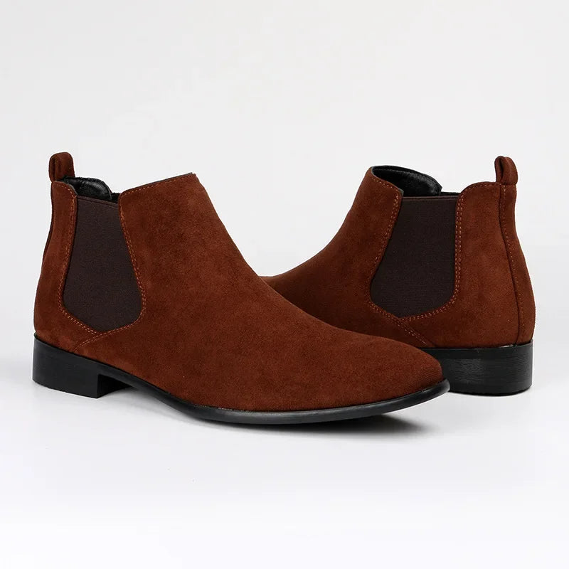 Malte | Herren Knöchelhohe Chelsea Boots zum Hineinschlüpfen