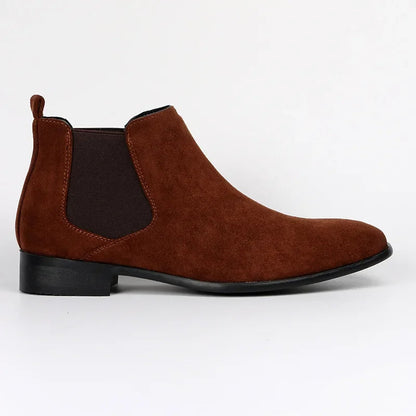 Malte | Herren Knöchelhohe Chelsea Boots zum Hineinschlüpfen