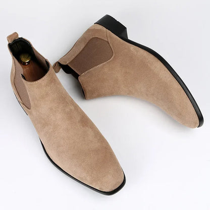 Malte | Herren Knöchelhohe Chelsea Boots zum Hineinschlüpfen