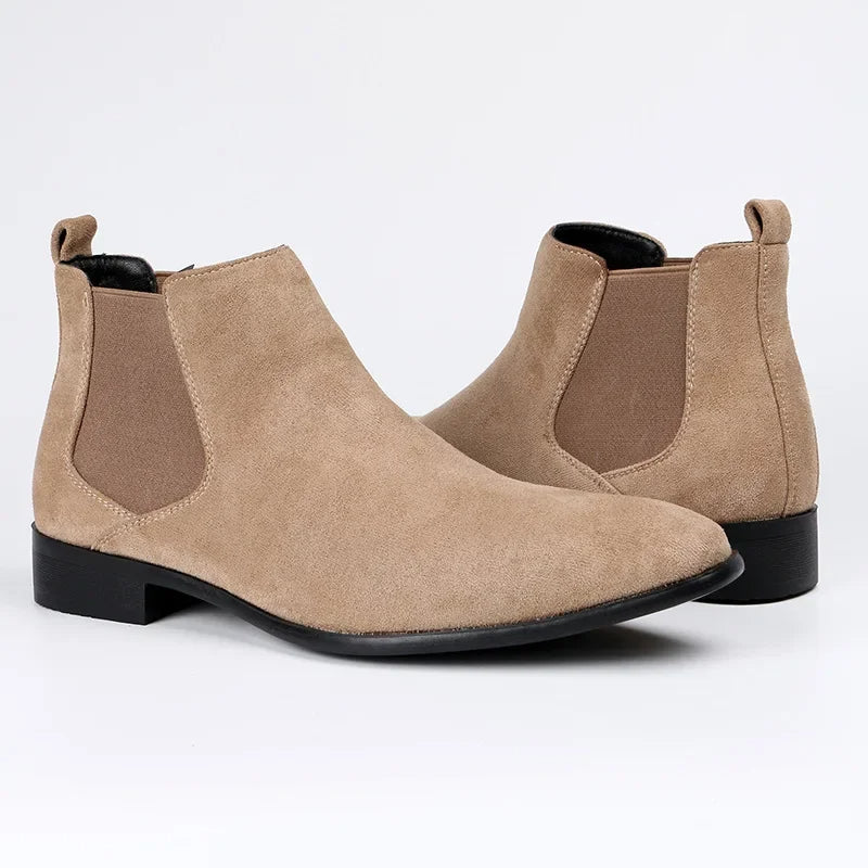Malte | Herren Knöchelhohe Chelsea Boots zum Hineinschlüpfen