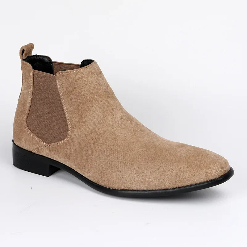 Malte | Herren Knöchelhohe Chelsea Boots zum Hineinschlüpfen