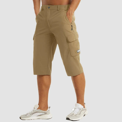 Peter | Herren Knielange Shorts mit Cargotaschen