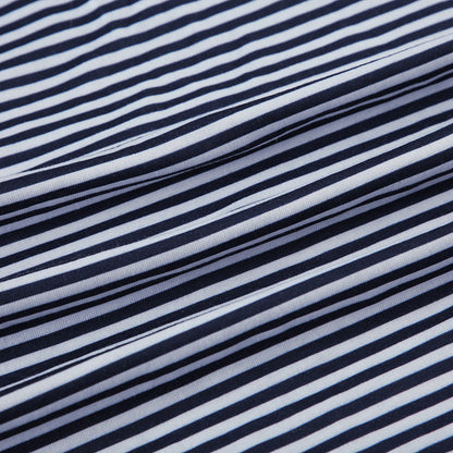 Katharina | Damen Frühlings-Gestreifte Relaxed-Hose