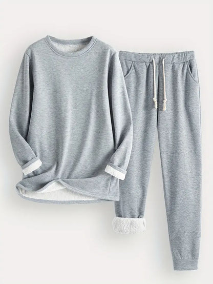 Gabriela | Damen Lässiges Winter-Loungewear-Set