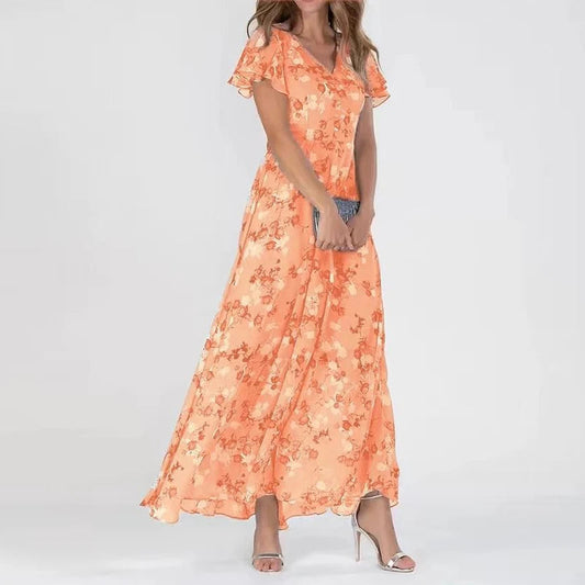 Laura | Damen Sommerkleid im Glamourösen Stil