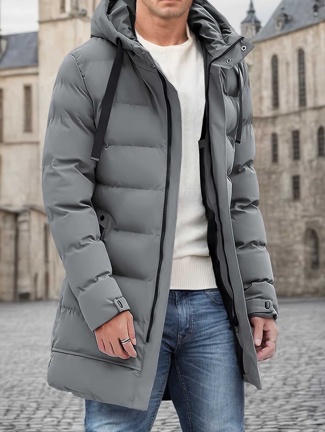 Andreas | Herren Hoodie mit Statement-Print für den Alltag