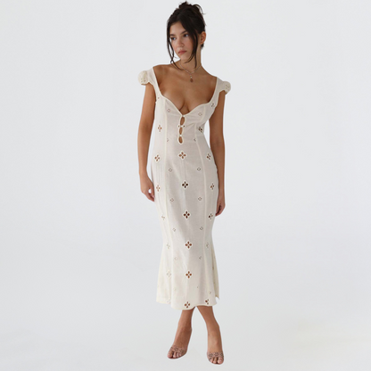 Angela | Midi-Kleid für Hochzeitsgäste Damen