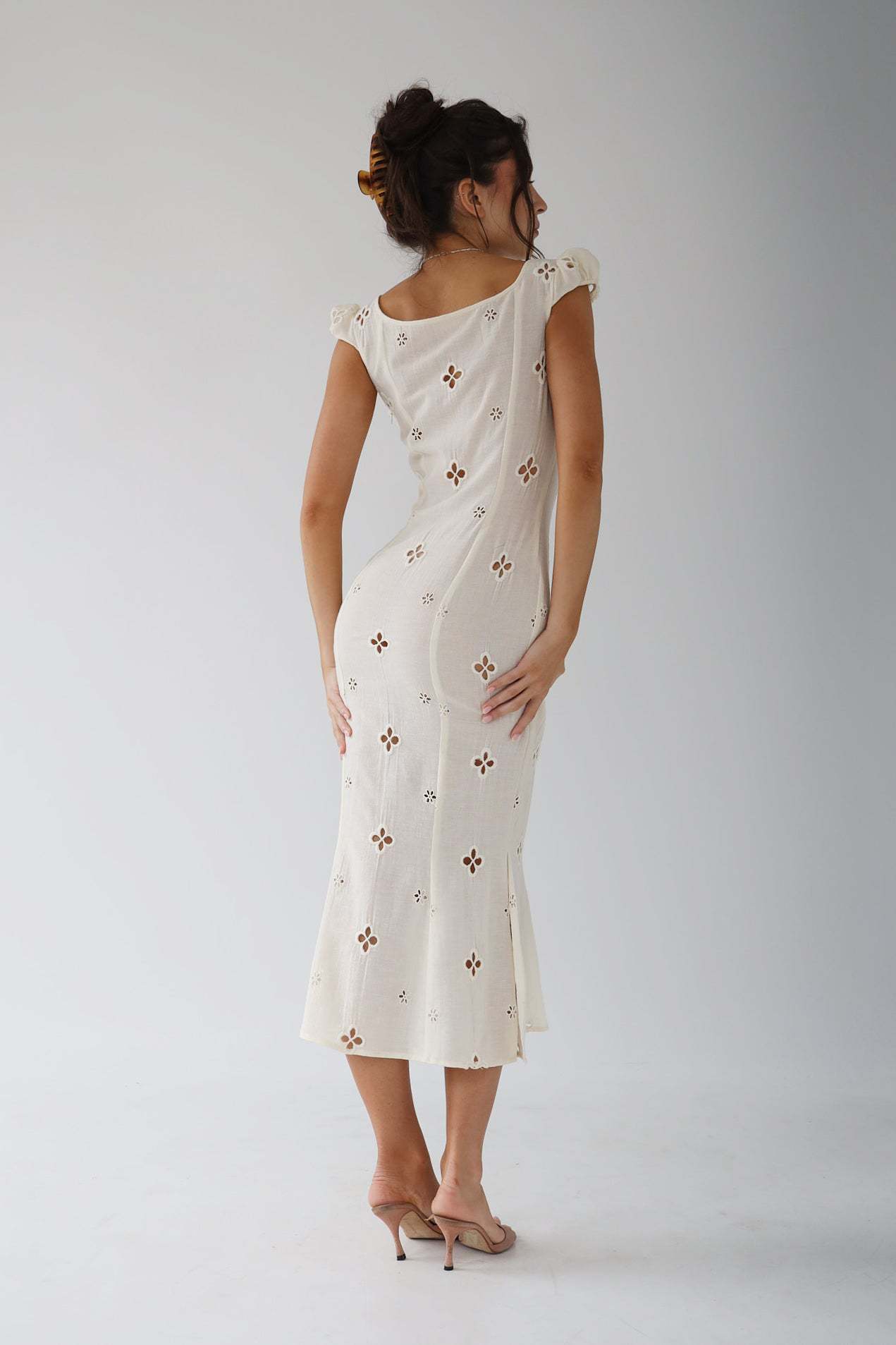 Angela | Midi-Kleid für Hochzeitsgäste Damen
