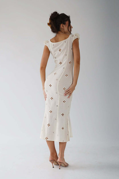 Angela | Midi-Kleid für Hochzeitsgäste Damen